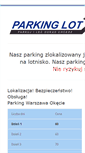 Mobile Screenshot of parkinglot.pl